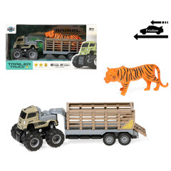 Kravas mašīnas BigBuy Kids Animal Trailer cena un informācija | Rotaļlietas zēniem | 220.lv