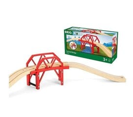 Железнодорожный изогнутый мост Brio World 33699  цена и информация | Конструктор автомобилей игрушки для мальчиков | 220.lv