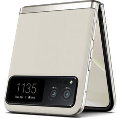 Motorola Razr 40 8/256GB PAYA0032SE Vanilla Cream cena un informācija | Mobilie telefoni | 220.lv