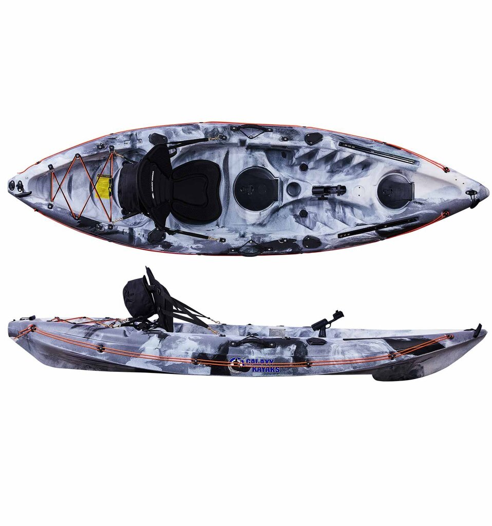 Kajaks Galaxy Kayaks - Cruz Pro Angler, pelēks/balts cena un informācija | Laivas un kajaki | 220.lv