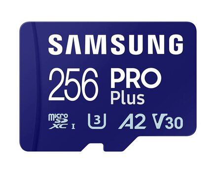Samsung microSD Card Pro Plus 256 GB cena un informācija | Atmiņas kartes mobilajiem telefoniem | 220.lv