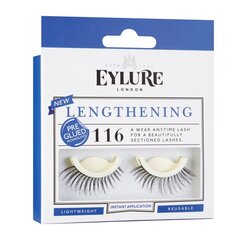 Накладные ресницы Eylure Lengthening Pre-Glued № 116 цена и информация | Накладные ресницы, керлеры | 220.lv