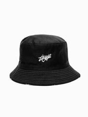 Cepure H140 - melna 122020-uniw cena un informācija | Vīriešu cepures, šalles, cimdi | 220.lv