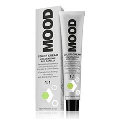Matu krāsa Mood color cream 6.01 darkbnatural ash blonde, 100 ml cena un informācija | Matu krāsas | 220.lv