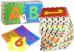 Puzzle Piankowe Kolorowe Alfabet i Cyferki 36 elementów цена и информация | Игрушки для малышей | 220.lv