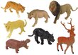 Figūru komplekts Safari dzīvnieki, 34 gab. цена и информация | Rotaļlietas zēniem | 220.lv