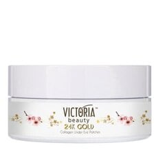 24K zelta acu maska ar kolagēnu Victoria Beauty, 60 gab. cena un informācija | Sejas maskas, acu maskas | 220.lv