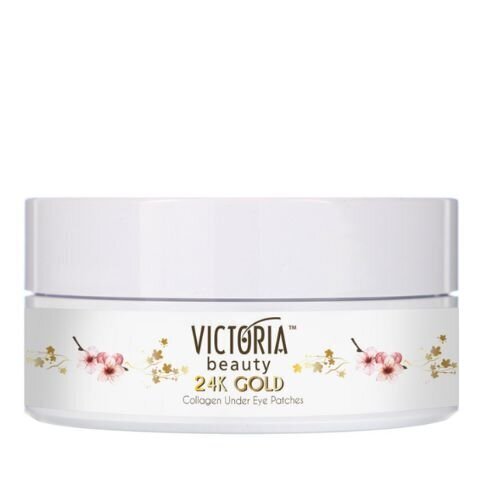 24K zelta acu maska ar kolagēnu Victoria Beauty, 60 gab. цена и информация | Sejas maskas, acu maskas | 220.lv