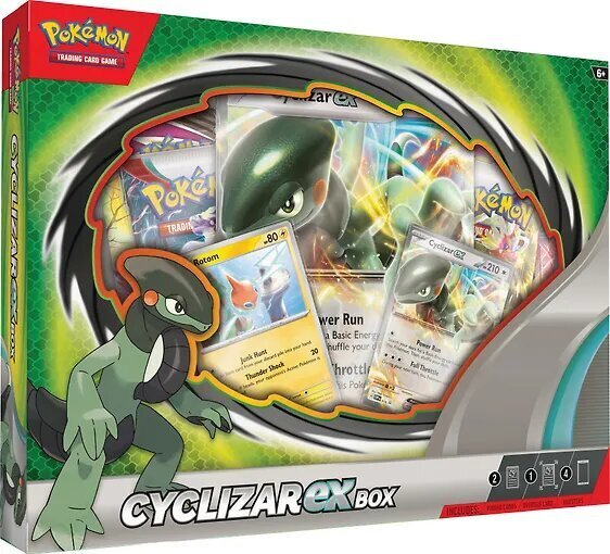 Kartes Pokemon Cyclizar ex Box, EN цена и информация | Galda spēles | 220.lv