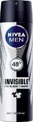 Izsmidzināms dezodorants vīriešiem NIVEA MEN BLACK&WHITE POWER, 150 ml cena un informācija | Dezodoranti | 220.lv