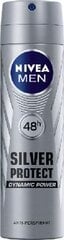 Дезодорант-спрей для мужчин Nivea Men SILVER PROTECT, 150 мл цена и информация | Дезодоранты | 220.lv