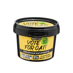 Sejas skrubis Beauty Jar Vote For Oat!, 120 g cena un informācija | Sejas ādas kopšana | 220.lv