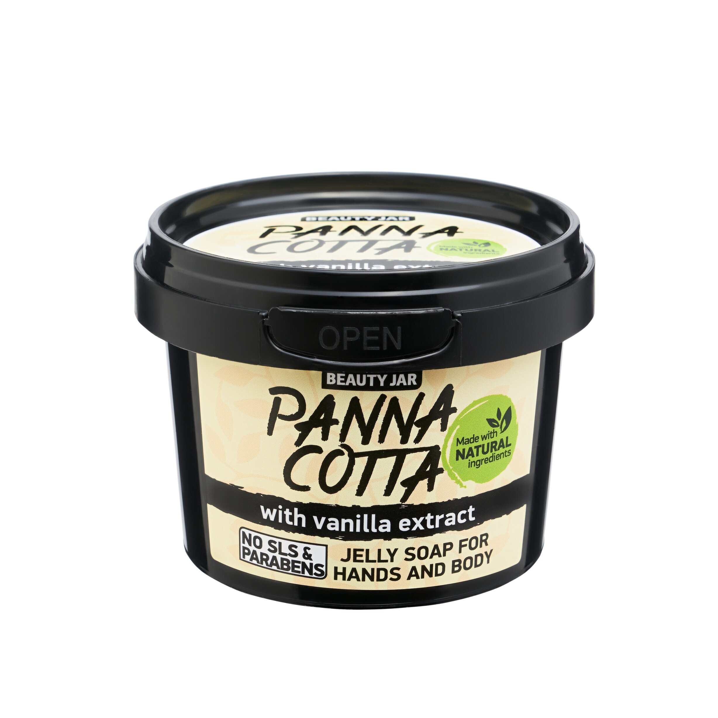 Гелевое мыло для рук и тела Beauty Jar Panna Cotta, 130 г цена | 220.lv