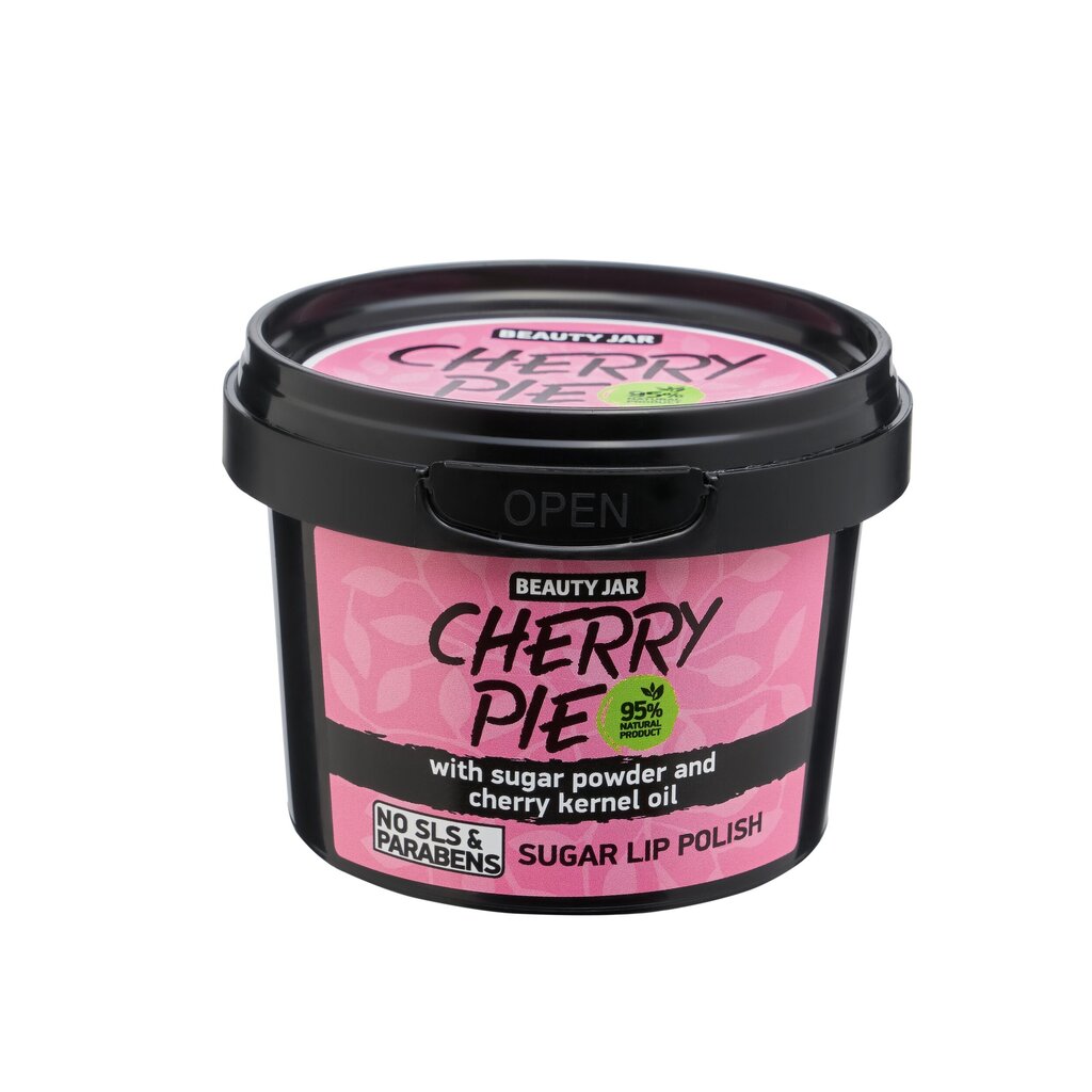 Lūpu skrubis Beauty Jar Cherry Pie, 120 g cena un informācija | Sejas ādas kopšana | 220.lv