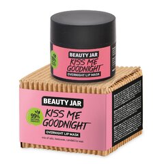 Nakts lūpu maska ​​Beauty Jar Kiss Me Goodnight, 15 ml cena un informācija | Sejas maskas, acu maskas | 220.lv