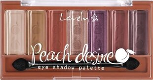 Acu ēnu palete Lovely Peach Desire, 6 g cena un informācija | Acu ēnas, skropstu tušas, zīmuļi, serumi | 220.lv