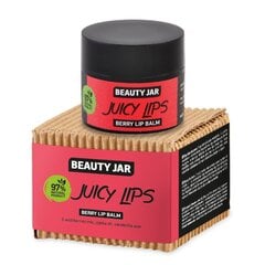 Lūpu balzams Beauty Jar Juicy Lips, 15 ml cena un informācija | Lūpu krāsas, balzāmi, spīdumi, vazelīns | 220.lv