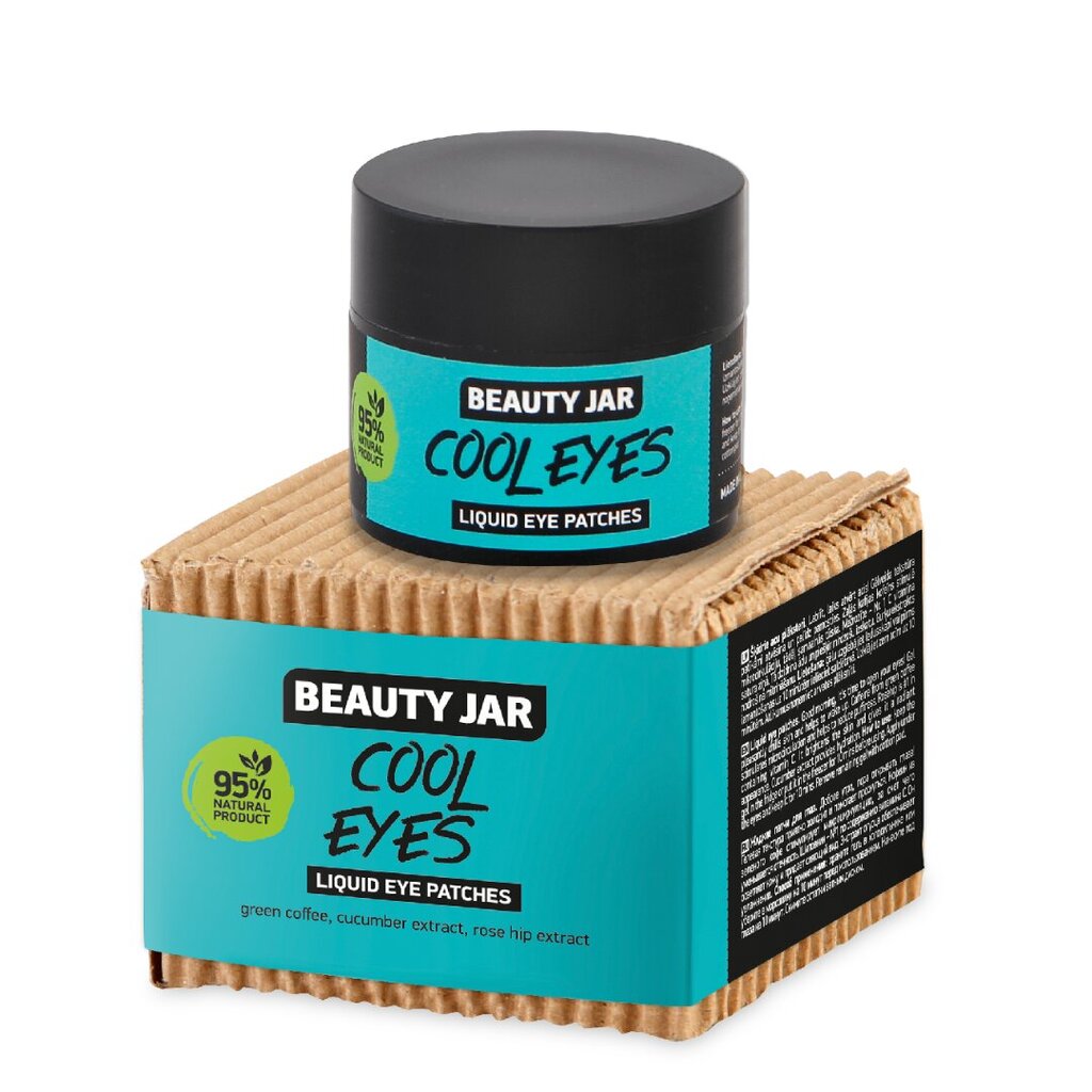 Acu maska Cool Eyes Beauty Jar, 15 ml cena un informācija | Sejas maskas, acu maskas | 220.lv