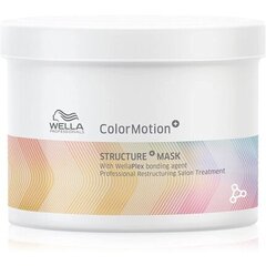 Маска для окрашенных волос Wella Color Motion Structure+ Mask, 500 мл цена и информация | Средства для укрепления волос | 220.lv