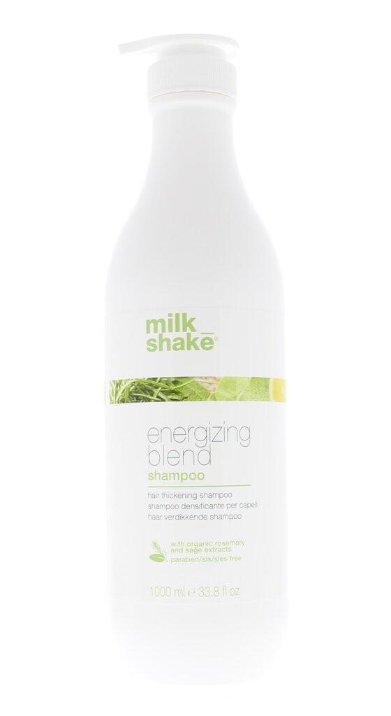 Matu biezinošs šampūns Milk Shake Energizing Blend Shampoo, 1000 ml cena un informācija | Šampūni | 220.lv