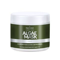 Успокаивающая альгинатная маска из водорослей с зеленым чаем FARMONA, 160 г цена и информация | Маски для лица, патчи для глаз | 220.lv