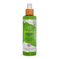 Увлажняющий и защитный спрей для лица, тела и волос APIS BODY AND FACE MIST NATURAL ALOE VERA MIST + Dragon Fruit, 250 мл цена и информация | Кремы, лосьоны для тела | 220.lv