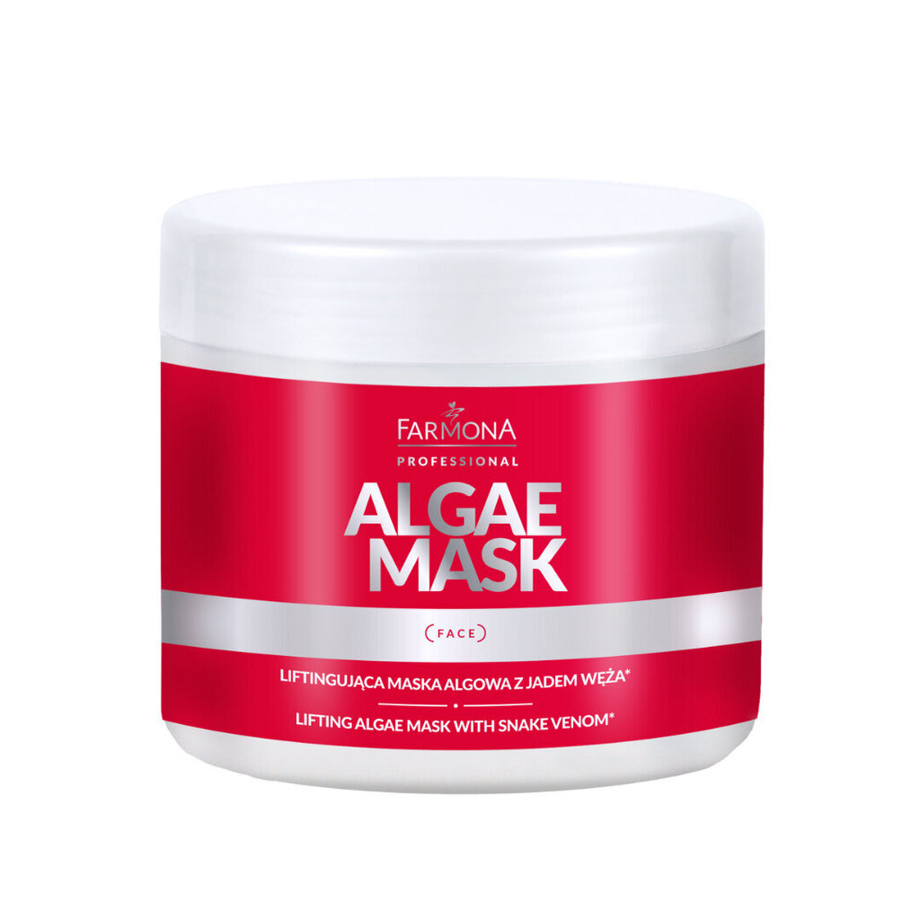 Aļģu maska ​​ar čūsku indi Farmona Lifting, 160 g цена и информация | Sejas maskas, acu maskas | 220.lv