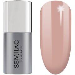 Hibrīda noturīgas nagu lakas bāze Semilac UV/LED, BB Base Nude, 7 ml cena un informācija | Nagu lakas, stiprinātāji | 220.lv