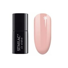 Semilac 814 стойкий гибридный гель лак для ногтей Extend Pastel Peach 7 мл ( 5 in 1 ) цена и информация | Лаки для ногтей, укрепители | 220.lv