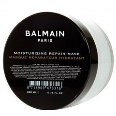 Mitrinoša matu maska ​​Balmain Paris Moisturizing Repair Mask, 200 ml cena un informācija | Balmain Smaržas, kosmētika | 220.lv