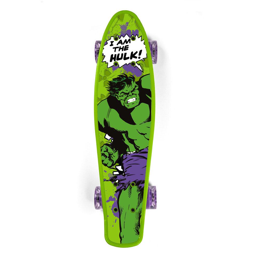 Penny Board Skateboard Hulk цена и информация | Skrituļdēļi | 220.lv