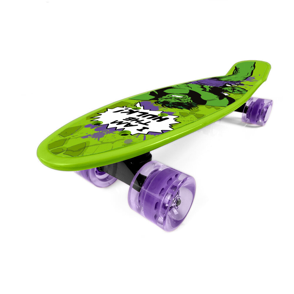 Penny Board Skateboard Hulk cena un informācija | Skrituļdēļi | 220.lv