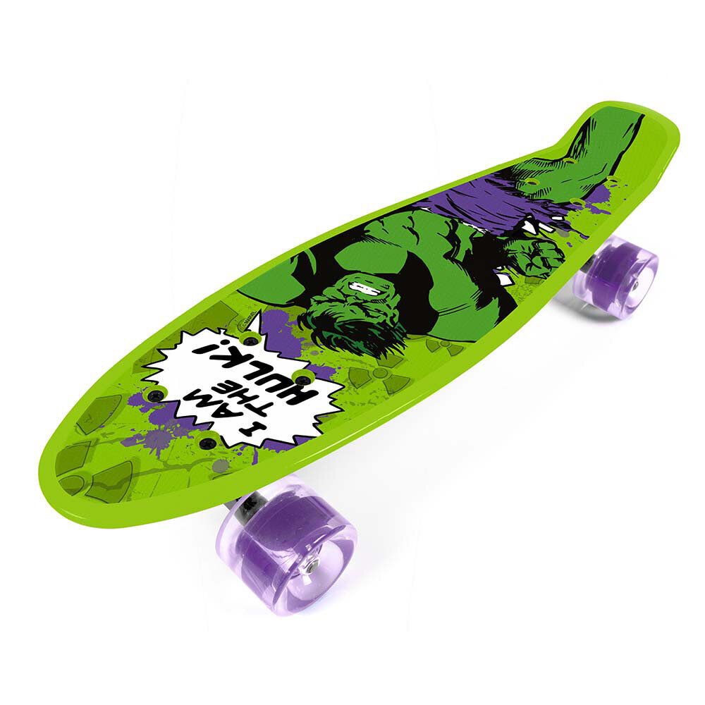 Penny Board Skateboard Hulk цена и информация | Skrituļdēļi | 220.lv