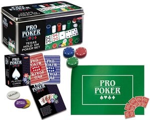 Pokera komplekts Texas Hold'em cena un informācija | Azartspēles, pokers | 220.lv