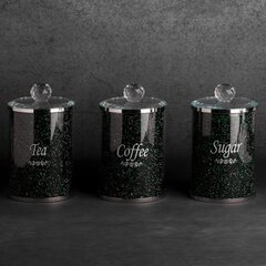 Eurofirany набор контейнеров для кофе, сахара и чая Ventosa, 3 шт. цена и информация | Посуда для хранения еды | 220.lv