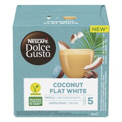 Nescafe dolce gusto balts kokosrieksts 12k 116,4g, 3 iepakojuma komplekts cena un informācija | Kafija, kakao | 220.lv