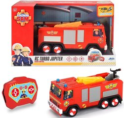 Ugunsdzēsēju automašīna Jada Firefighter Sam Tālvadības pults Jupiter Turbo RC cena un informācija | Rotaļlietas zēniem | 220.lv