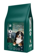 Dr. TREND. Premium Sausā barība ar tītaru lielu šķirņu kucēniem 15 kg cena un informācija | Sausā barība suņiem | 220.lv