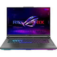 Ноутбук|ASUS|ROG|G614JV-N4071W|CPU i7-13650HX|2600 MHz|16"|2560x1600|RAM 16GB|DDR5|4800 MHz|SSD 1TB|NVIDIA GeForce RTX 4060|8GB|ENG|Windows 11 Home|Gr цена и информация | Ноутбуки | 220.lv