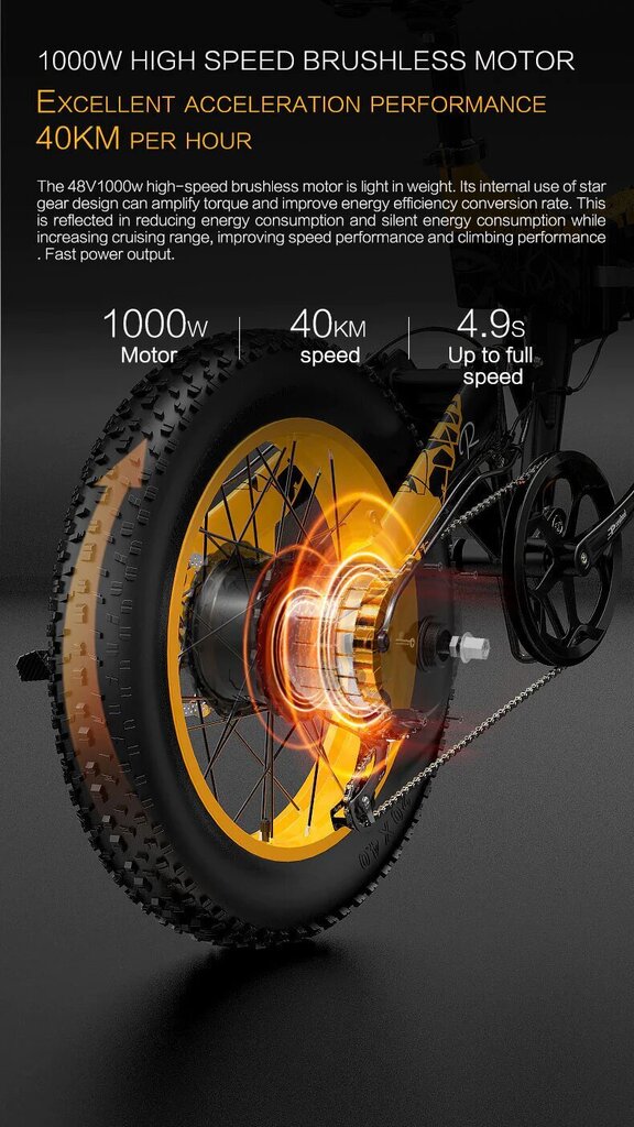 Elektriskais velosipēds BEZIOR XF200, melns/dzeltens, 1000W, 15Ah cena un informācija | Elektrovelosipēdi | 220.lv