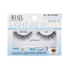 Накладные ресницы Ardell Light As Air 522 Fake Eyelashes Black цена и информация | Накладные ресницы, керлеры | 220.lv