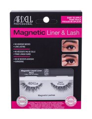 Накладные ресницы и подводка для глаз Ardell Magnetic Liquid Liner & Lash Demi Wispies, черный цвет цена и информация | Накладные ресницы, керлеры | 220.lv