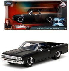 Modelis Jada Fast & Furious 1967. gada Chevrolet El Camino cena un informācija | Rotaļlietas zēniem | 220.lv