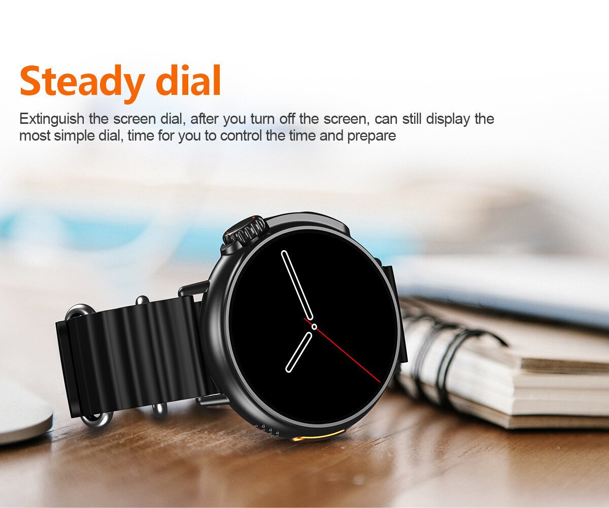Livman S9 Ultra Black cena un informācija | Viedpulksteņi (smartwatch) | 220.lv