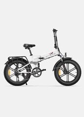 Elektriskais velosipēds Engwe Engine X, 20", melns/balts, 250W, 13Ah, 2gab. cena un informācija | Elektrovelosipēdi | 220.lv