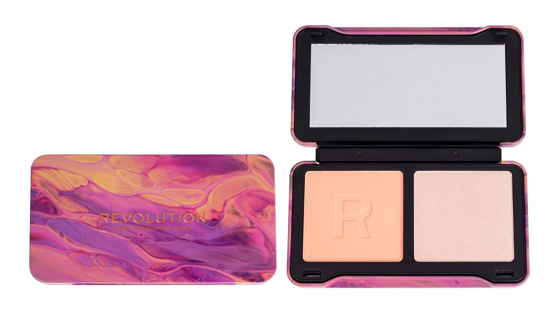 Sejas konturēšanas palete Makeup Revolution London Neon Heat Dynamic 11,2 g, Scorched Rose цена и информация | Grima bāzes, tonālie krēmi, pūderi | 220.lv