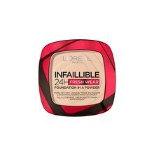 Meikapa bāzes pulveris Infallible 24h Fresh Wear L'Oreal Make Up 40 (9 g) cena un informācija | Grima bāzes, tonālie krēmi, pūderi | 220.lv