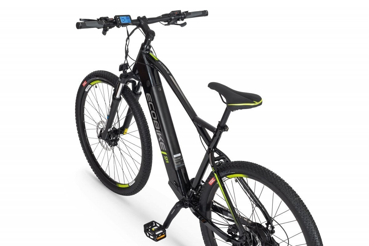 Elektriskais velosipēds Ecobike SX5 14,5 Ah Greenway, melns cena un informācija | Elektrovelosipēdi | 220.lv