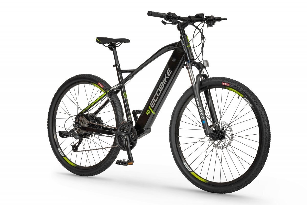 Elektriskais velosipēds Ecobike SX5 14,5 Ah Greenway, melns cena un informācija | Elektrovelosipēdi | 220.lv