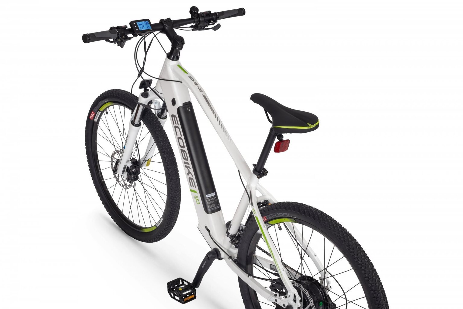 Elektriskais velosipēds Ecobike SX3 14,5 Ah Greenway, balts цена и информация | Elektrovelosipēdi | 220.lv